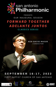 Live music, Classics performances, symphony, philharmonic, orchestra, San Antonio, San Antonio Symphony, San Antonio Philharmonic, Ken David Masur